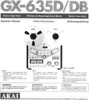 Akai GX-635-Owners-Manual-2 